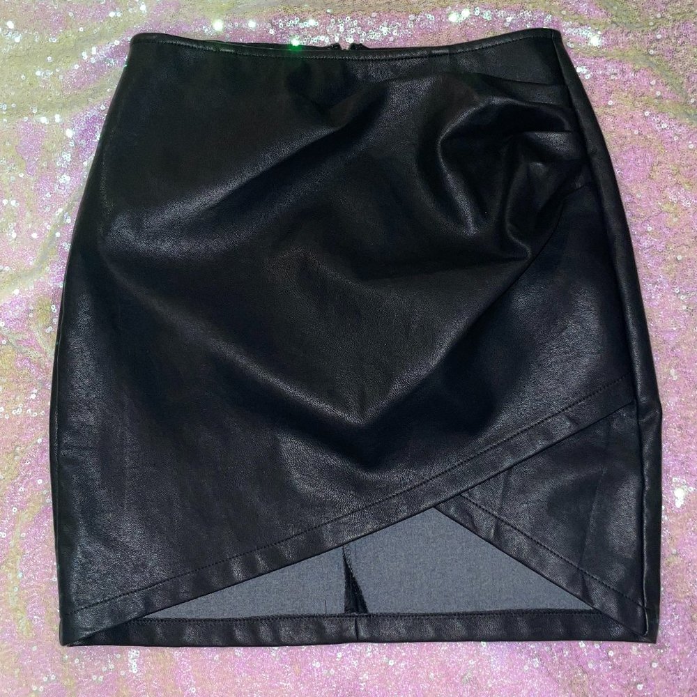 Pleather Vici Skirt